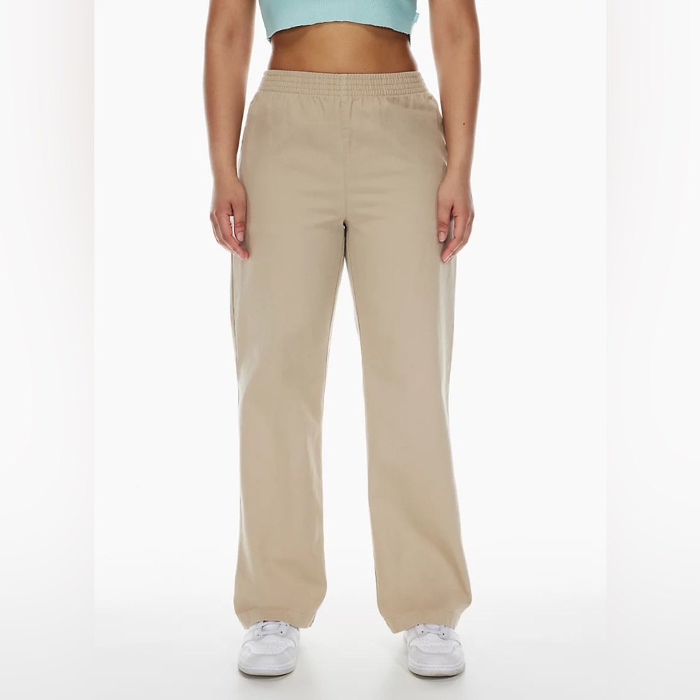 Aritzia TNA Christie pant in khaki — size XS